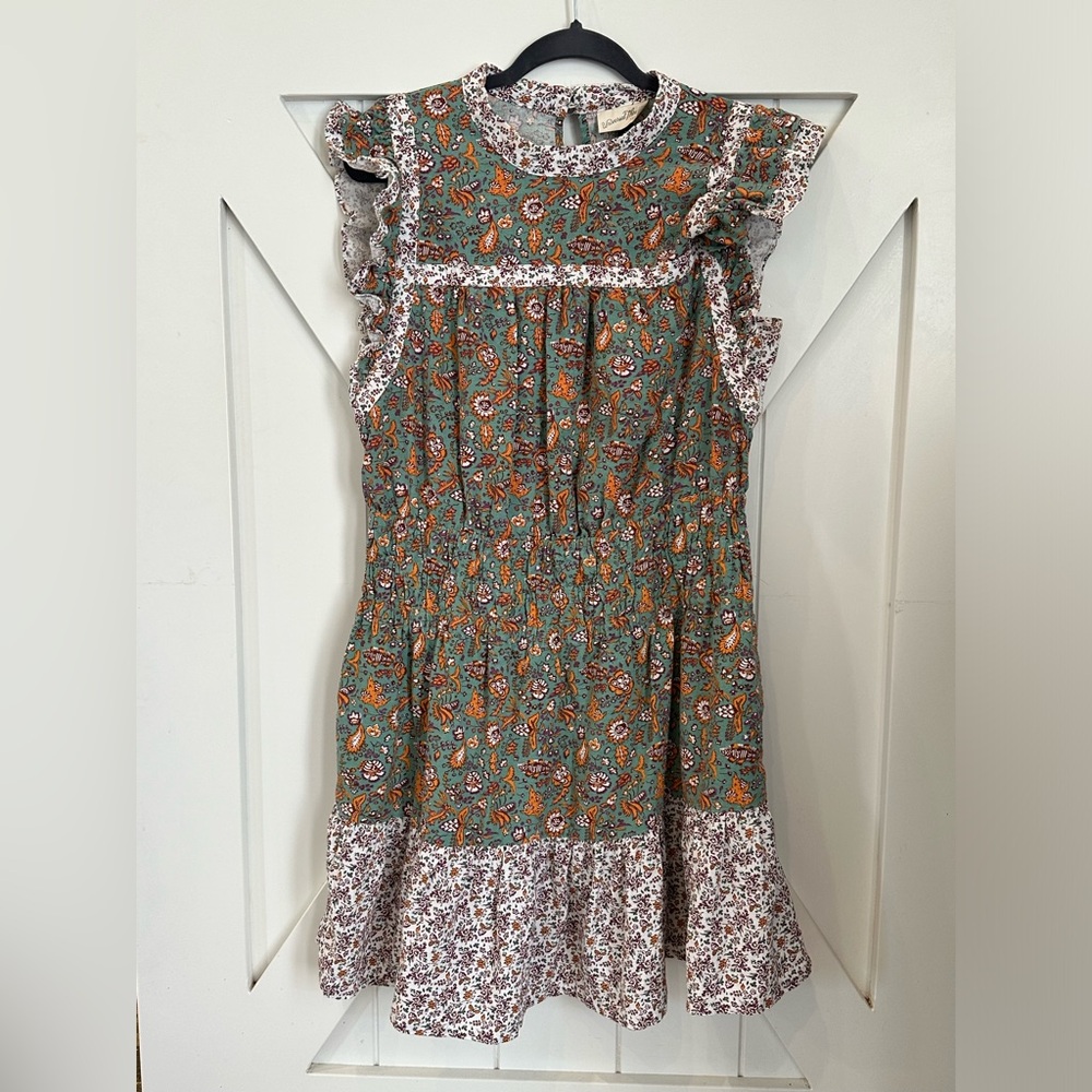 Universal Thread Linen Cotton Blend Prairie Dress size large